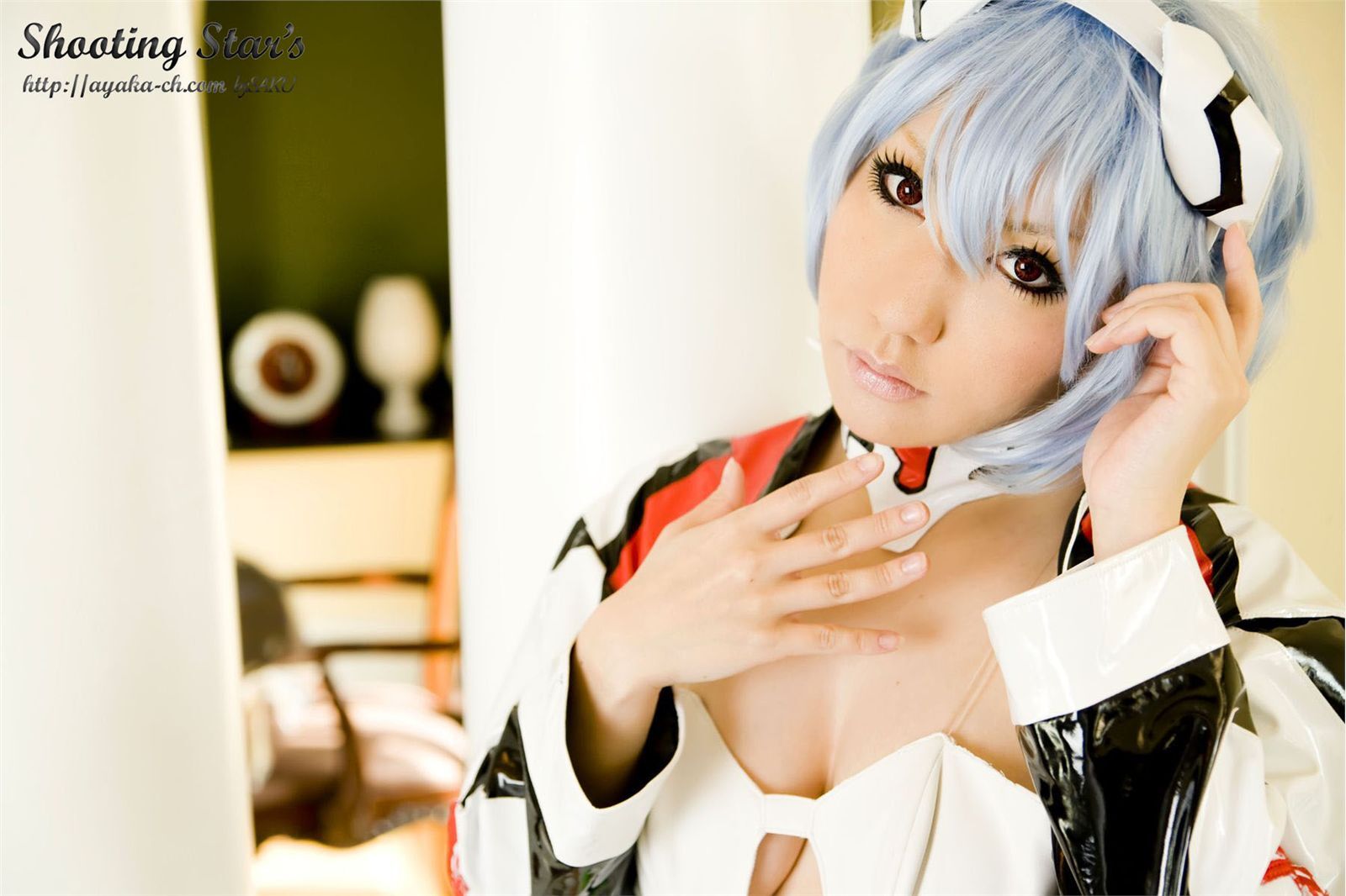 [Cosplay]  Evangelion - Big Tits Rei Ayanami 2